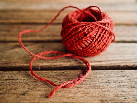 ball of red string