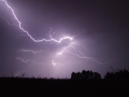 lightning storm